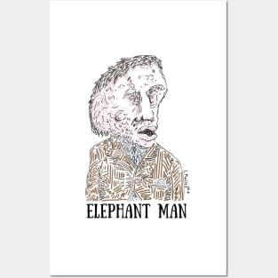 ELEPHANT MAN Posters and Art